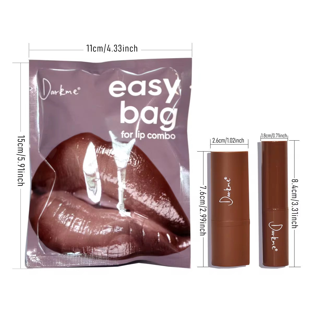 Lip Combo 2-en-1 : Lèvres Parfaites en 1 Geste 💄