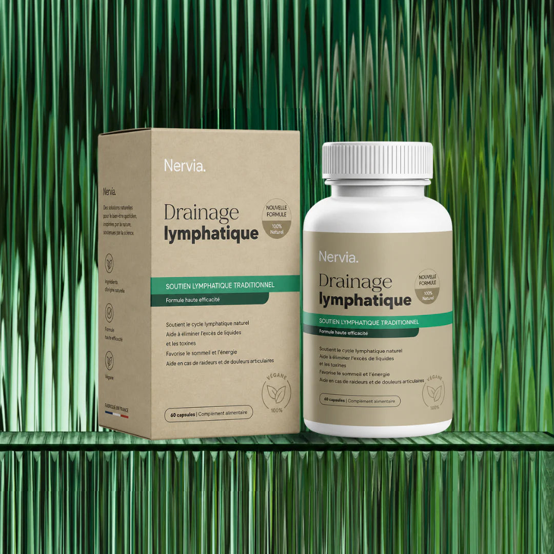 Gélules de Drainage Lymphatique · Transformation totale en 60 jours