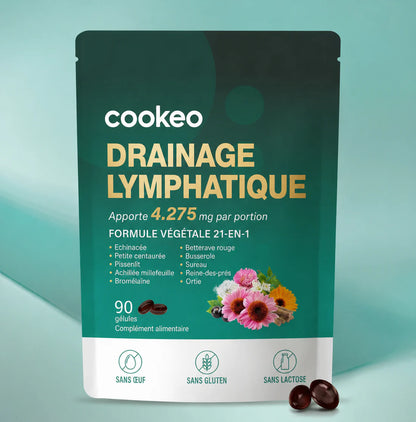Gélules de Drainage Lymphatique · Transformation totale en 60 jours
