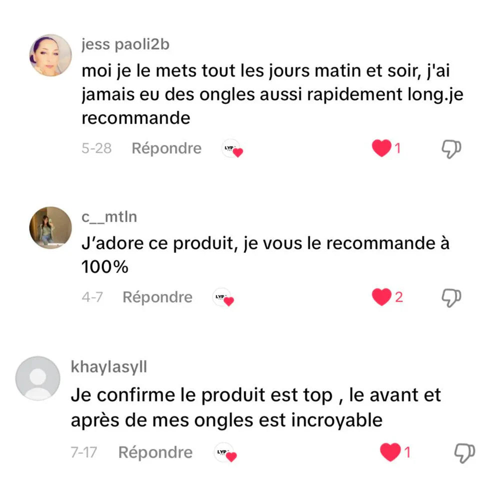 SÉRUM DE CROISSANCE DES ONGLES (1 ACHETÉ = 1 OFFERT)